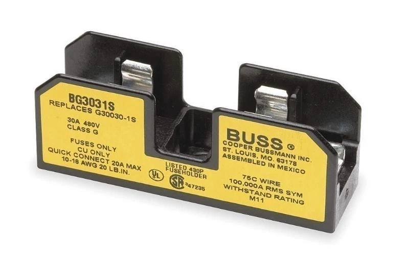 BUSSMAN BG3031S N 30A 300V 全新 Surplus — 第 1/1 张图片