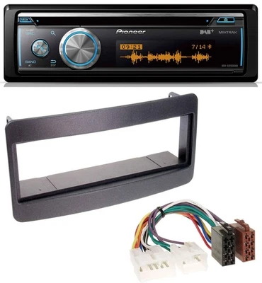 Pioneer MP3 DAB USB CD Bluetooth Autoradio für Toyota Celica, MR2 - schwarz - Bild 1 von 4