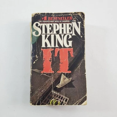 Stephen King It First Signet Printing 1987 Mass Market Paperback Foto 1 de 4