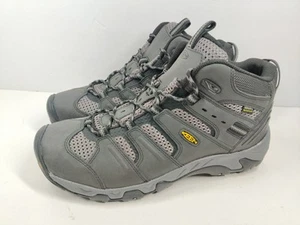 Keen Koven Mid Men's 12 Black/Steel Grey Waterproof Boot/outdoor shoe - Picture 1 of 11