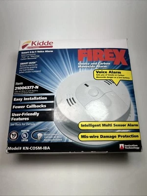Kidde 21006377 Hardwired Combination Carbon Monoxide & Smoke Alarm - Image 1 of 4