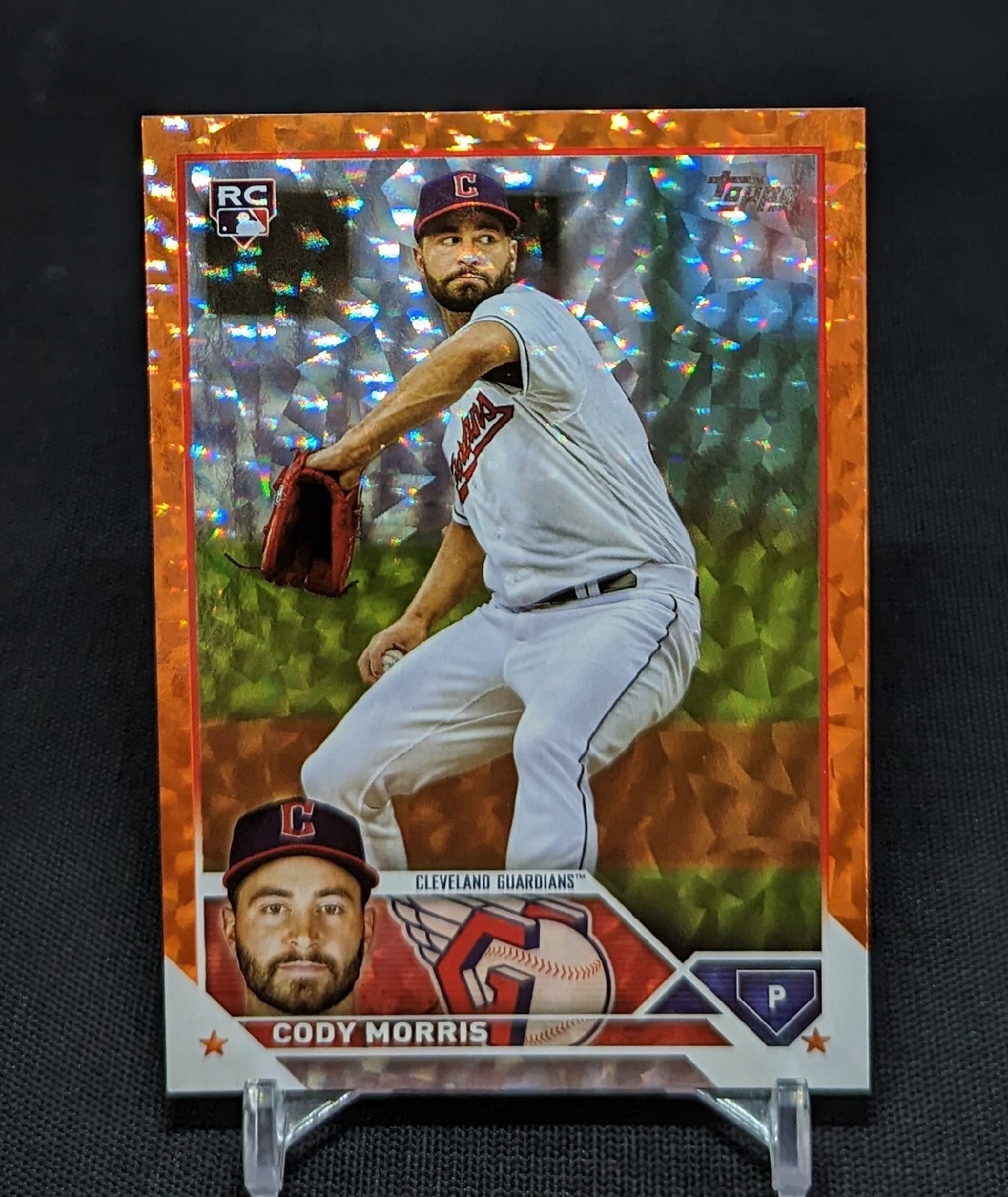 Cody Morris Orange Foil 271/299 Rookie RC 2023 Topps Series 2 507 Card Guardians