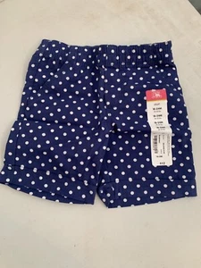 Neu mit Etikett Okie Dokie Kleinkind Mädchen Shorts Gr. 18-24 Monate marineblau/weiß Einzelhandel $ 12 (MW-28 (x5)) - Bild 1 von 5