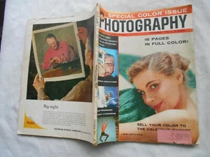 POPULAR PHOTOGRAPHY Magazine-SEPTEMBER,1956 SPECIAL COLOR ISSUE - Picture 1 of 3