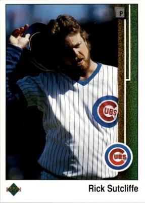 1989 Upper Deck MLB Rick Sutcliffe #303 - Image 1 of 2