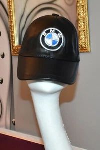 Coole Leder Cap Basecap Ledermütze BMW Echtes Leder NEU - Bild 1 von 4