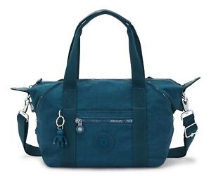 kipling Basic Eyes Wide Open Art Mini Handbag Handtasche Tasche Cosmic Emerald