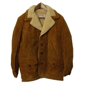 Schott Suede Lunch Coat with fleece lining for men [USA dead stock] - Picture 1 of 3