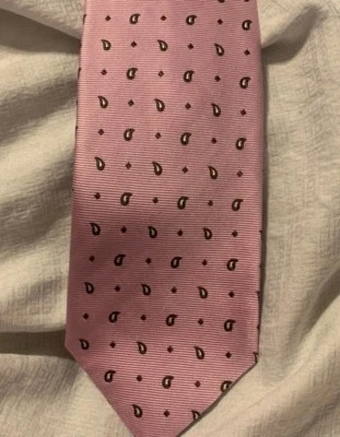  ERMENEGILDO ZEGNA   MENS 100% SILK TIE HAND MADE IN  ITALY   - Image 1 of 4