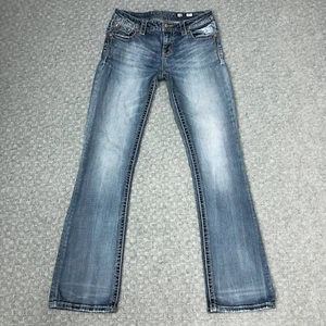 Miss Me Jeans Mujer 28 Azul Bootcut Lavado Medio Denim Cápsula Todos los Días Informal - Imagen 1 de 17