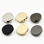 10Pcs Metal Flat Buttons Round Shank Button Sewing Making Clothes Craft Supplies