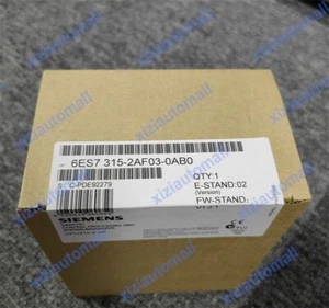 1PC New Sealed SIEMENS 6ES7 315-2AF03-0AB0 6ES7315-2AF03-0AB0 w/ 1 YEAR WARRANTY - Picture 1 of 6