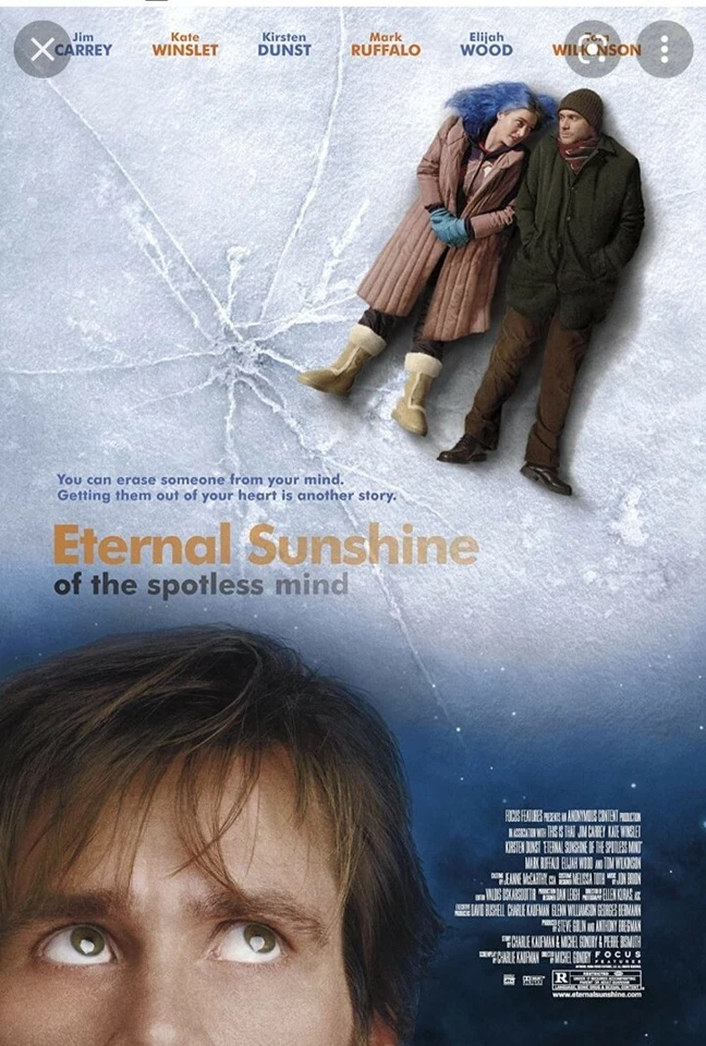 Eternal Sunshine of the Spotless Mind DVD (2004) Jim Carrey, Gondry (DIR) cert - Image 1 of 1