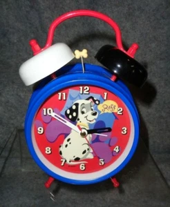 VINTAGE DISNEY STORE 101 DALMATIANS "RUFF" ALARM CLOCK-LIMITED EDITION--1990's - Picture 1 of 8