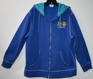 Disney Parks Hooded Sweatshirt XL Zip Up Jacket Hoodie Top 2020 Adult sz X-Large - Picture 1 of 18