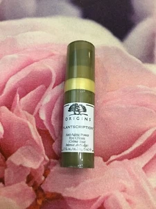 Origins Plantscription Anti-Aging Power Eye Cream 0.17 Oz 5 mL Travel Sz Unboxed - Picture 1 of 2