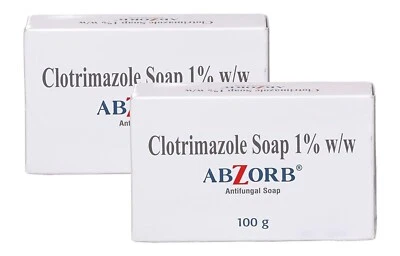 2x Abzorb bathing Bar Soap - 100 gm Free Shipping - Image 1 of 4