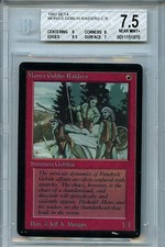 MTG Beta Mon's Goblin Raiders  BGS 7.5 NM+ Magic Card Amricons 1970