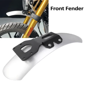 Front Wheel High Mudguard Fender Cover Splash Guard For Scrambler 400X 2024-2025 - Picture 1 of 24