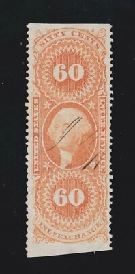 US R64b 60c Inland Exchange Revenue Used VF-XF SCV $82.50 - Image 1 of 2