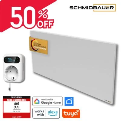 SCHMIDBAUER / KUAS Infrarotheizung 300-1100W B-Ware Elektroheizung RESTPOSTEN - Bild 1 von 2