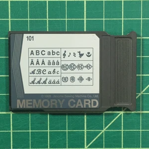 Monogramme & Buchstaben Stickmotive Karte #101 für Janome Elna Kenmore - Bild 1 von 3