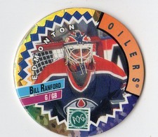 1994-95 Canada Games NHL POGS Oilers Hockey Card #279 Bill Ranford