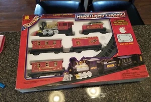 NEW VTG Toy State CLASSIC EXPRESS HEARTLAND TRAIN LOCOMOTIVE ENGINE 1994 RARE - Picture 1 of 8