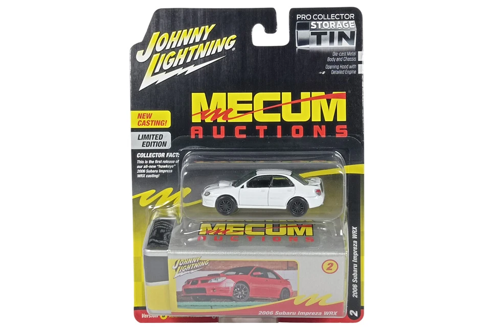 Johnny Lightning JLCT015B-2 Subaru Impreza WRX weiss 2006 - TIN BOX Collector  - Bild 1 von 1