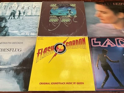 Schallplatten Sammlung 63 Vinyl LPs Hard Rock Metal Prog Rock Pop: QUEEN BEATLES - Bild 1 von 4