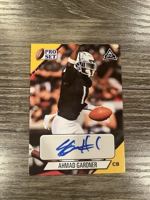 Pro Set Ahmad Gardner RC Rookie Auto - Image 1 of 2