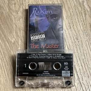 The Master by Rakim Cassette Tape 1999 Universal Records - Picture 1 of 9