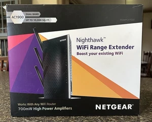 Netgear Nighthawk EX7000 AC1900 WiFi Mesh Bezprzewodowy przedłużacz zasięgu Wzmacniacz sygnału - Zdjęcie 1 z 10