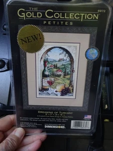 Kit de punto de cruz Dimensions Gold Collection Petites #6972 Dreaming of Tuscany - Imagen 1 de 2