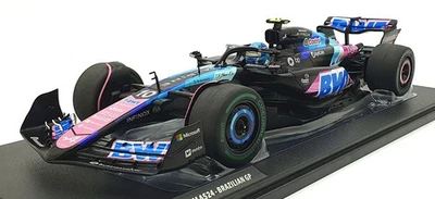 Solido 1/18 Scale Diecast S1814003 - Alpine F1 A524 #10 Brazilian GP 2024 Gasly - Image 1 of 4