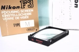 [Quasi come nuovo] Nikon F3 schermo di messa a fuoco originale tipo M con custodia dal GIAPPONE - Foto 1 di 12