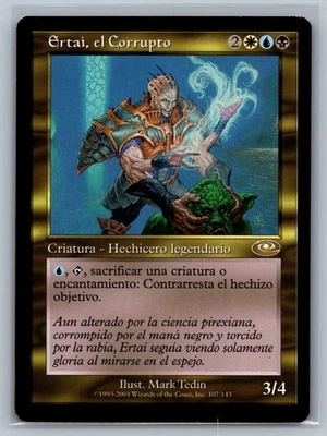Magic The Gathering SPANISH Planeshift Ertai, the Corrupted #107/143 MTG TCG CCG - Image 1 of 2