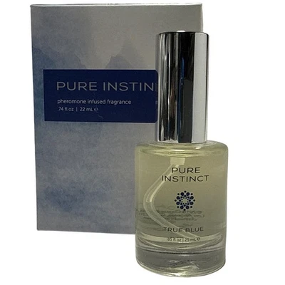 Spray de fragancia con infusión de feromonas Pure Instinct azul verdadero para unisex NUEVO Foto 1 de 3