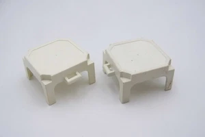 PLAYMOBIL (BB12) COLOR - Lot 2 Podiums Blanc Dompteur Dresseur Tigre 3517 Jaunis - Imagen 1 de 1