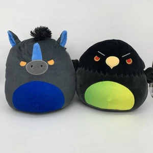 Squishmallows Midnight the Stallion & Renaldo 12" Cedar Point Check-In Series 1 - Picture 1 of 6