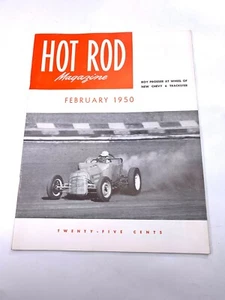 1950 revista Hot Rod Roy Prosser Chevy 6 trackster autos clásicos - Imagen 1 de 4