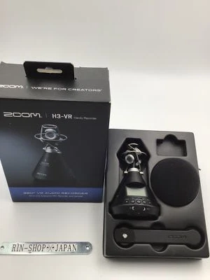 ZOOM Handy Recorder H3-VR 360 Virtual Reality Audio Recorder w/ｂｏｘ - Image 1 of 4