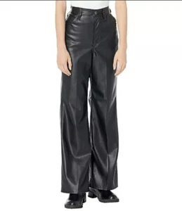 Levi's Damen Premium 70s Flare Kunstleder Jeans Nacht Größe 32 x 32 - Bild 1 von 1