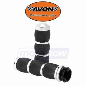 Avon Grips Air Cushioned Metric Grips for 1998-2013 Yamaha XVS650 V Star rt - Picture 1 of 5