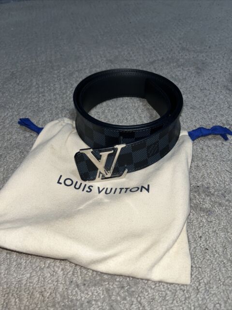 LOUIS VUITTON Epi Ceinture Belt Black Silver LV Auth ar5199 Silvery Leather  ref.430774 - Joli Closet