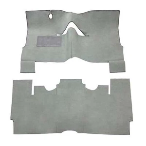 Cadillac Series 62 Front and Rear Carpet Kit 1962-1962 4 Door Sedan Black Grey - Foto 1 di 53