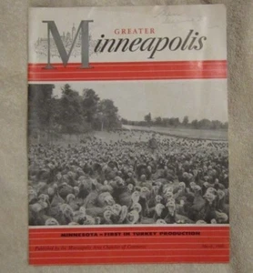 Greater Minneapolis 1960 Turkey Production Elmer Krohn Beadle Rupp Roswell Garst - Imagen 1 de 2