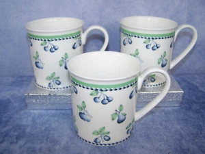 3 Villeroy & Boch Provence Cups Mugs! Excellent Condition! - Picture 1 of 6