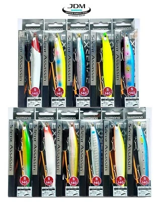 Shimano EXSENCE Silent Assassin 140S Elritze Fischköder,Hard Bait ,See Baß,Jdm - Bild 1 von 4