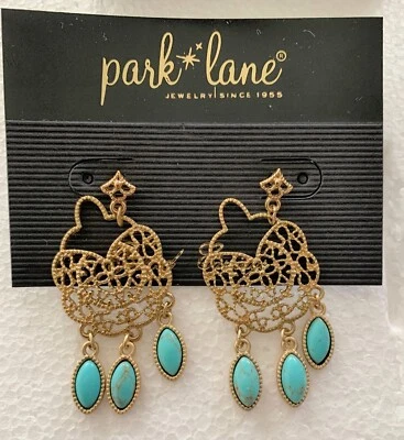 Park Lane бирюзовые серьги - новый в коробке - Изображение 1 из 2